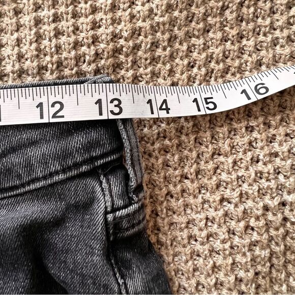 Everlane The High-Rise Skinny Jean Faded Washed Black 27 Ankle - Picture 5 of 8